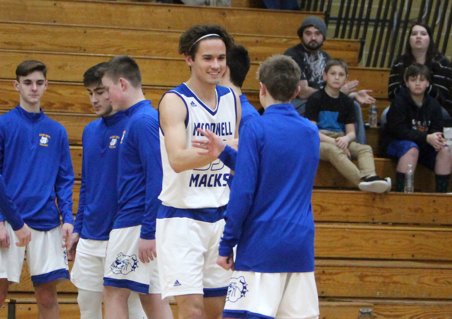 Cadott at McDonell boys basketball 1-15-19